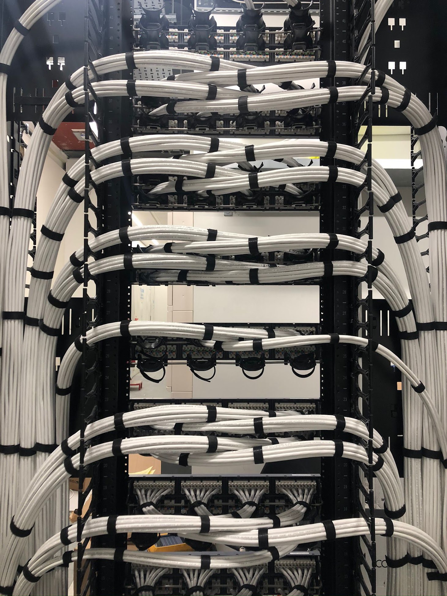 Backbone trunking into the MDA